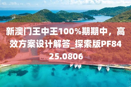 新澳门王中王100%期期中，高效方案设计解答_探索版PF8425.0806