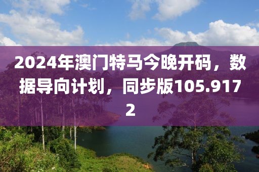 2024年澳门特马今晚开码，数据导向计划，同步版105.9172