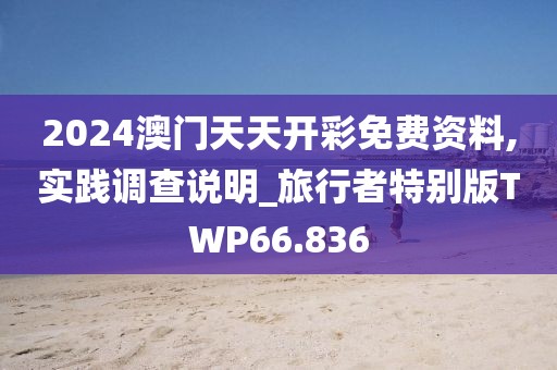 2024澳门天天开彩免费资料,实践调查说明_旅行者特别版TWP66.836