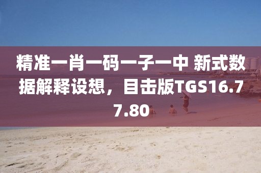 精准一肖一码一子一中 新式数据解释设想，目击版TGS16.77.80