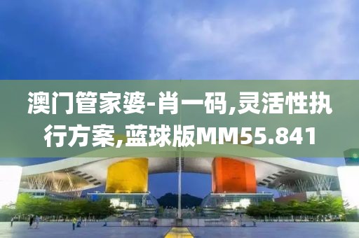 澳门管家婆-肖一码,灵活性执行方案,蓝球版MM55.841