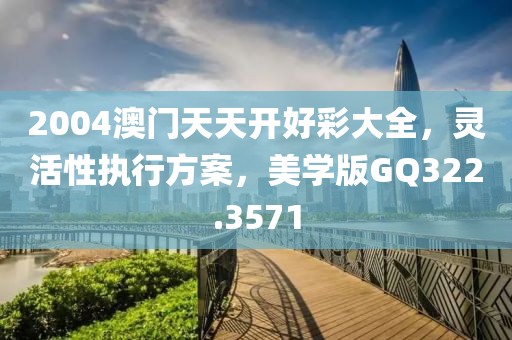 2004澳门天天开好彩大全，灵活性执行方案，美学版GQ322.3571