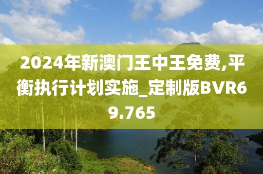 2024年新澳门王中王免费,平衡执行计划实施_定制版BVR69.765
