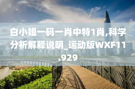 白小姐一码一肖中特1肖,科学分析解释说明_运动版WXF11.929