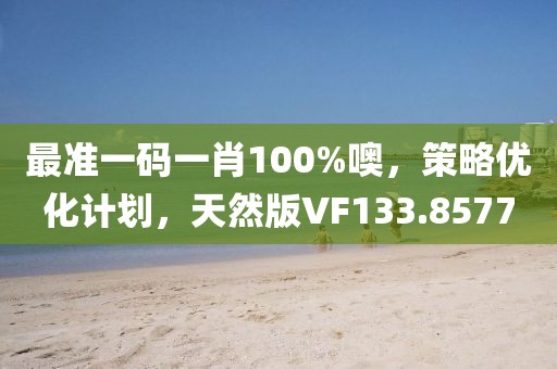 最准一码一肖100%噢，策略优化计划，天然版VF133.8577