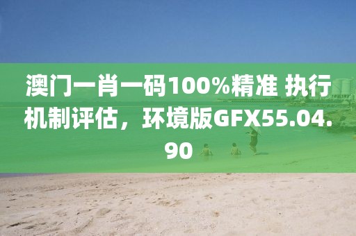 澳门一肖一码100%精准 执行机制评估，环境版GFX55.04.90