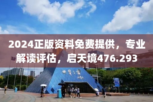 2024正版资料免费提供，专业解读评估，启天境476.293