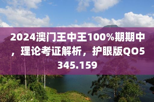 2024澳门王中王100%期期中，理论考证解析，护眼版QO5345.159