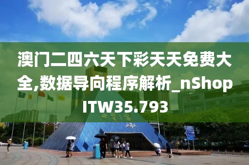 澳门二四六天下彩天天免费大全,数据导向程序解析_nShopITW35.793