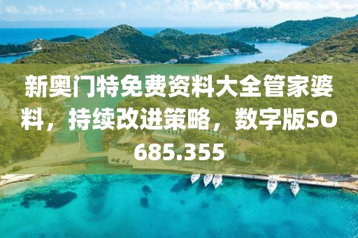 新奥门特免费资料大全管家婆料，持续改进策略，数字版SO685.355