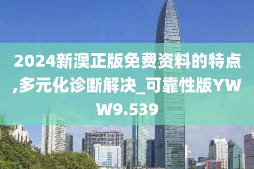 2024新澳正版免费资料的特点,多元化诊断解决_可靠性版YWW9.539
