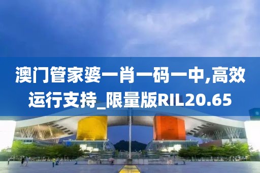 澳门管家婆一肖一码一中,高效运行支持_限量版RIL20.65