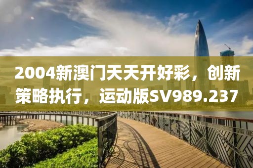 2004新澳门天天开好彩，创新策略执行，运动版SV989.237
