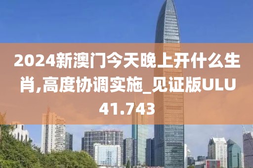 2024新澳门今天晚上开什么生肖,高度协调实施_见证版ULU41.743