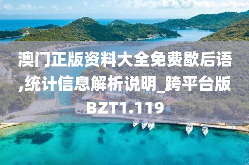 澳门正版资料大全免费歇后语,统计信息解析说明_跨平台版BZT1.119
