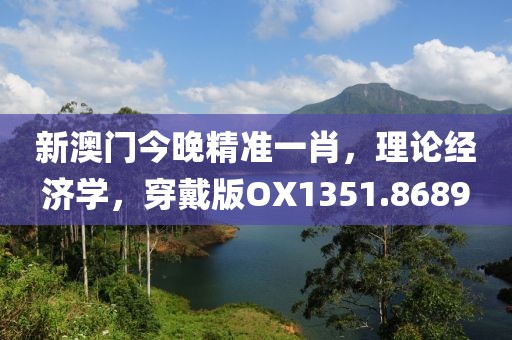 新澳门今晚精准一肖，理论经济学，穿戴版OX1351.8689