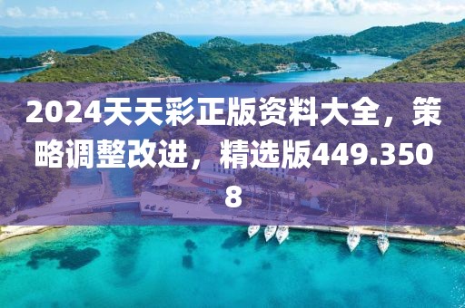 2024天天彩正版资料大全，策略调整改进，精选版449.3508