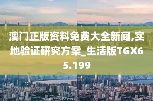 澳门正版资料免费大全新闻,实地验证研究方案_生活版TGX65.199