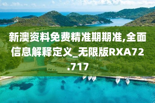 新澳资料免费精准期期准,全面信息解释定义_无限版RXA72.717