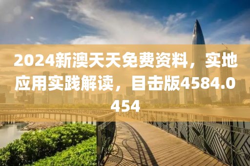 2024新澳天天免费资料，实地应用实践解读，目击版4584.0454