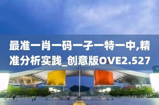 最准一肖一码一孑一特一中,精准分析实践_创意版OVE2.527