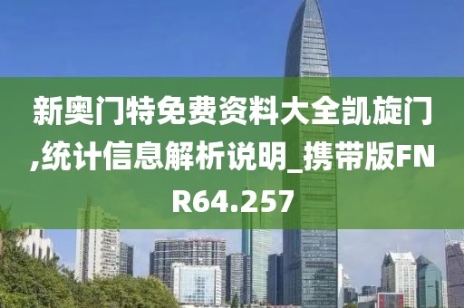 新奥门特免费资料大全凯旋门,统计信息解析说明_携带版FNR64.257