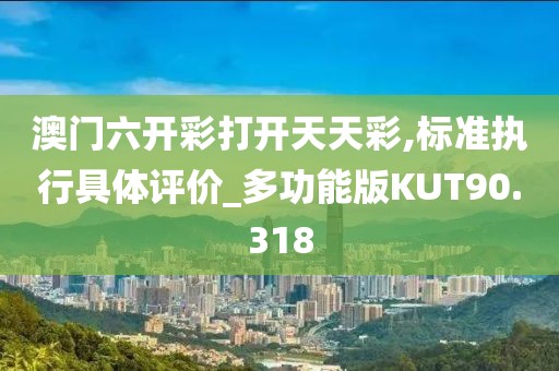 澳门六开彩打开天天彩,标准执行具体评价_多功能版KUT90.318