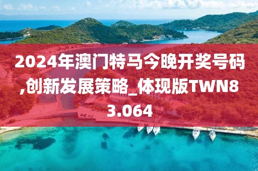 2024年澳门特马今晚开奖号码,创新发展策略_体现版TWN83.064