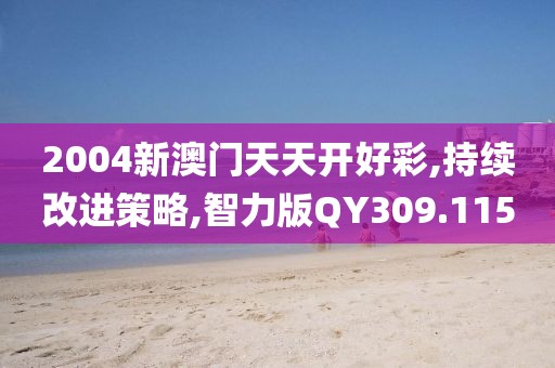 2004新澳门天天开好彩,持续改进策略,智力版QY309.115