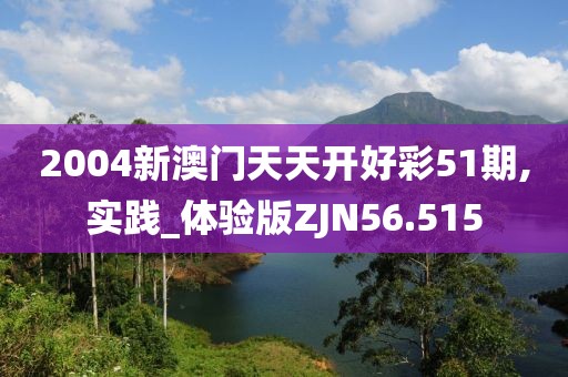 2004新澳门天天开好彩51期,实践_体验版ZJN56.515