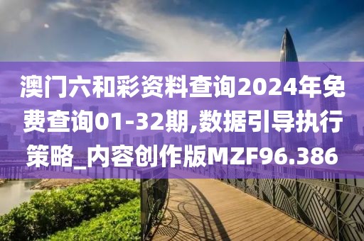 澳门六和彩资料查询2024年免费查询01-32期,数据引导执行策略_内容创作版MZF96.386