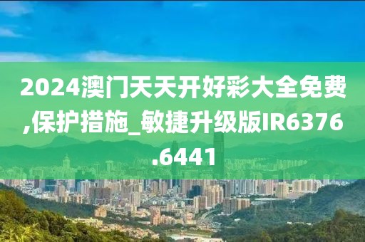 2024澳门天天开好彩大全免费,保护措施_敏捷升级版IR6376.6441