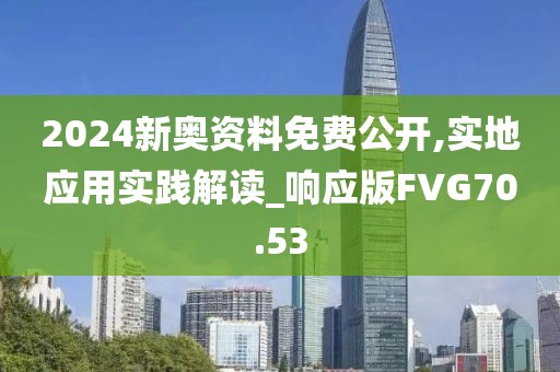 2024新奥资料免费公开,实地应用实践解读_响应版FVG70.53