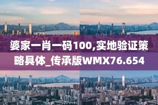 婆家一肖一码100,实地验证策略具体_传承版WMX76.654