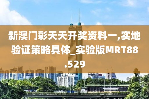 新澳门彩天天开奖资料一,实地验证策略具体_实验版MRT88.529