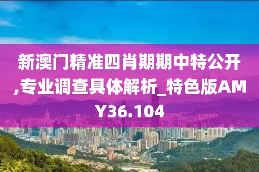 新澳门精准四肖期期中特公开,专业调查具体解析_特色版AMY36.104
