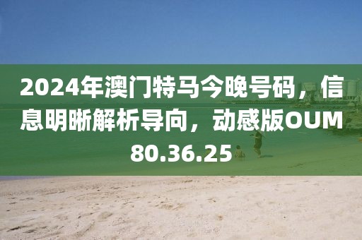 2024年澳门特马今晚号码，信息明晰解析导向，动感版OUM80.36.25