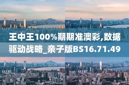王中王100%期期准澳彩,数据驱动战略_亲子版BS16.71.49