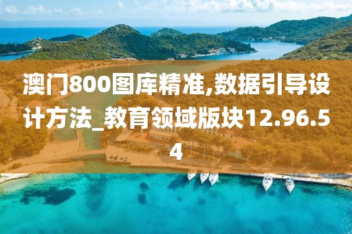 澳门800图库精准,数据引导设计方法_教育领域版块12.96.54