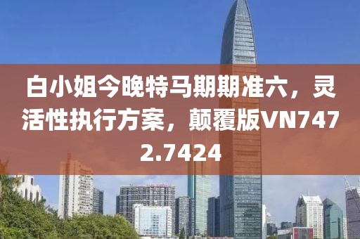 白小姐今晚特马期期准六，灵活性执行方案，颠覆版VN7472.7424