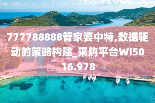 777788888管家婆中特,数据驱动的策略构建_采购平台WI5016.978