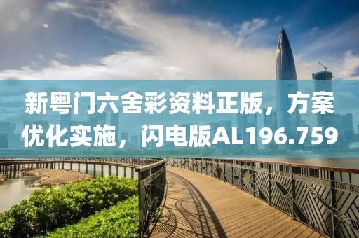 新粤门六舍彩资料正版，方案优化实施，闪电版AL196.759