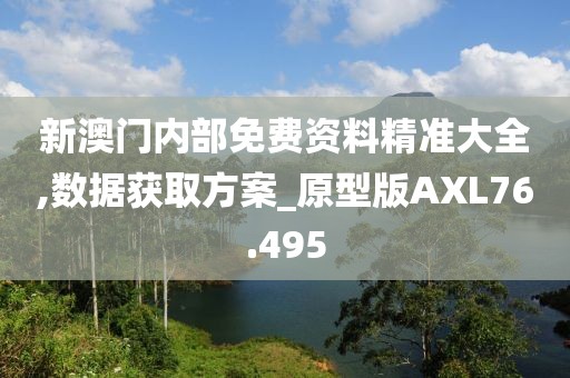 新澳门内部免费资料精准大全,数据获取方案_原型版AXL76.495