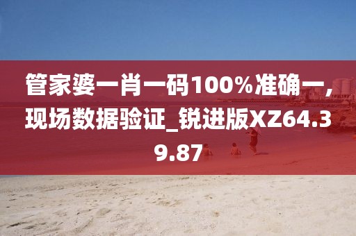 管家婆一肖一码100%准确一,现场数据验证_锐进版XZ64.39.87
