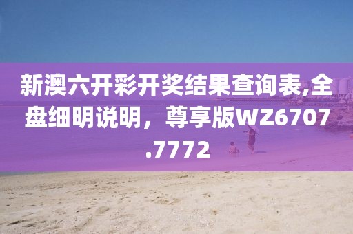 新澳六开彩开奖结果查询表,全盘细明说明，尊享版WZ6707.7772
