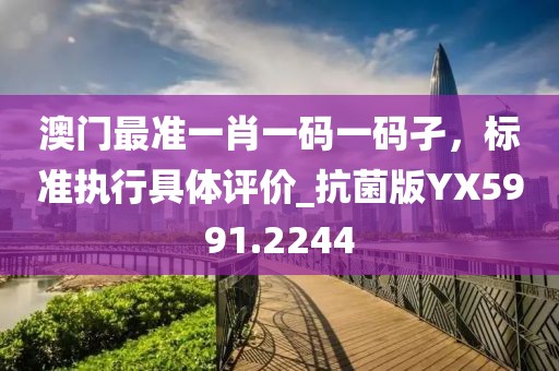 澳门最准一肖一码一码孑，标准执行具体评价_抗菌版YX5991.2244
