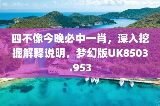 四不像今晚必中一肖，深入挖掘解释说明，梦幻版UK8503.953