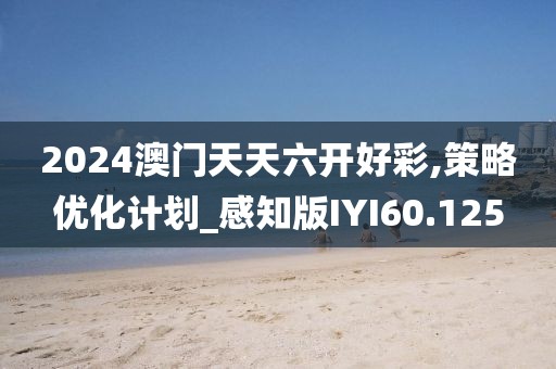 2024澳门天天六开好彩,策略优化计划_感知版IYI60.125